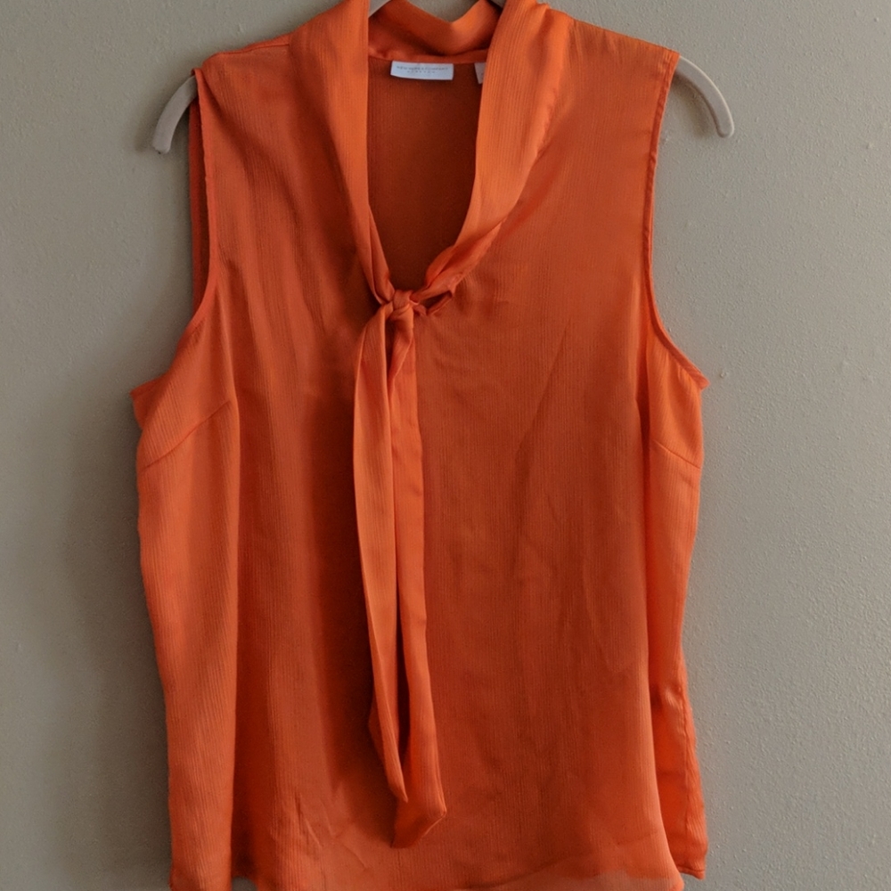 3/$10 Sale! New York and Company Orange Top